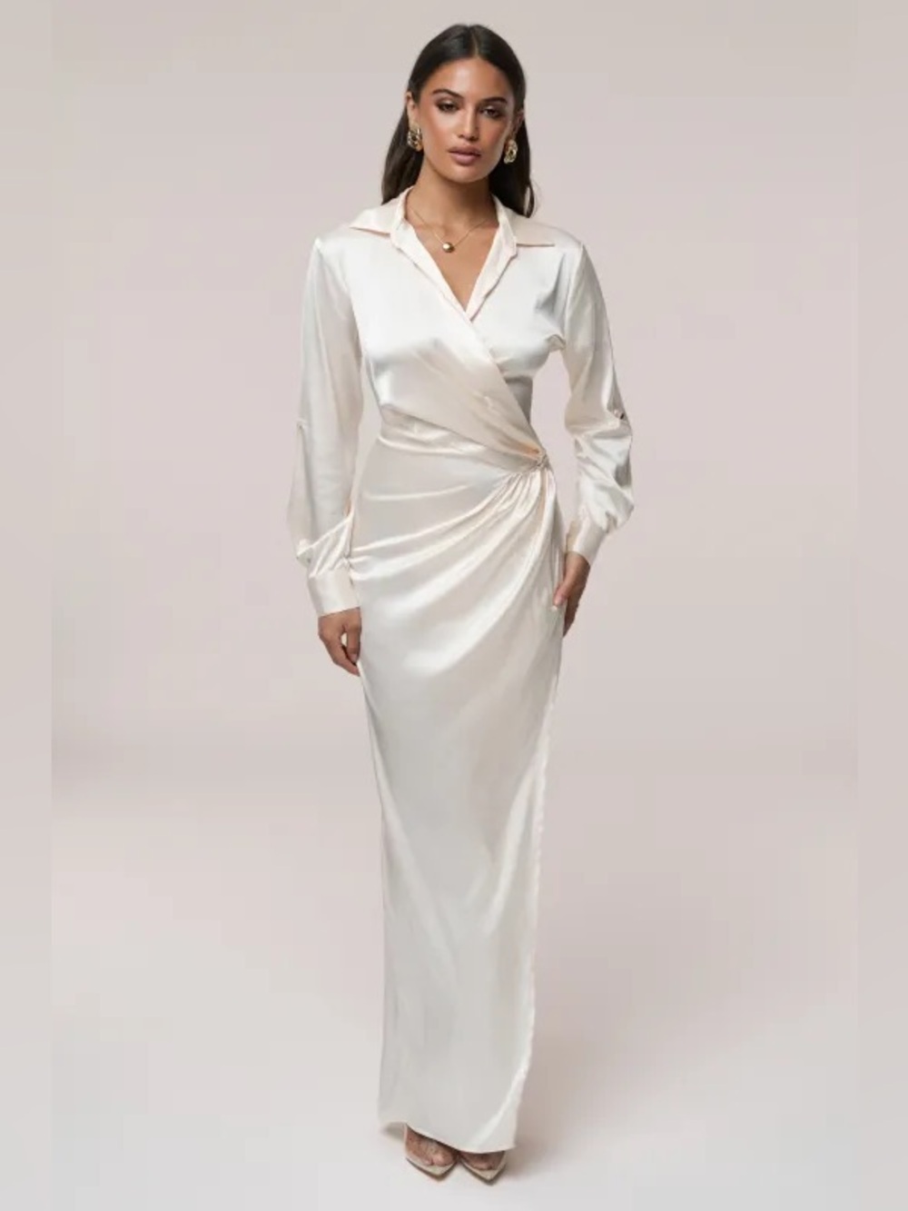 Jluxlabel Satin Maxi Dress